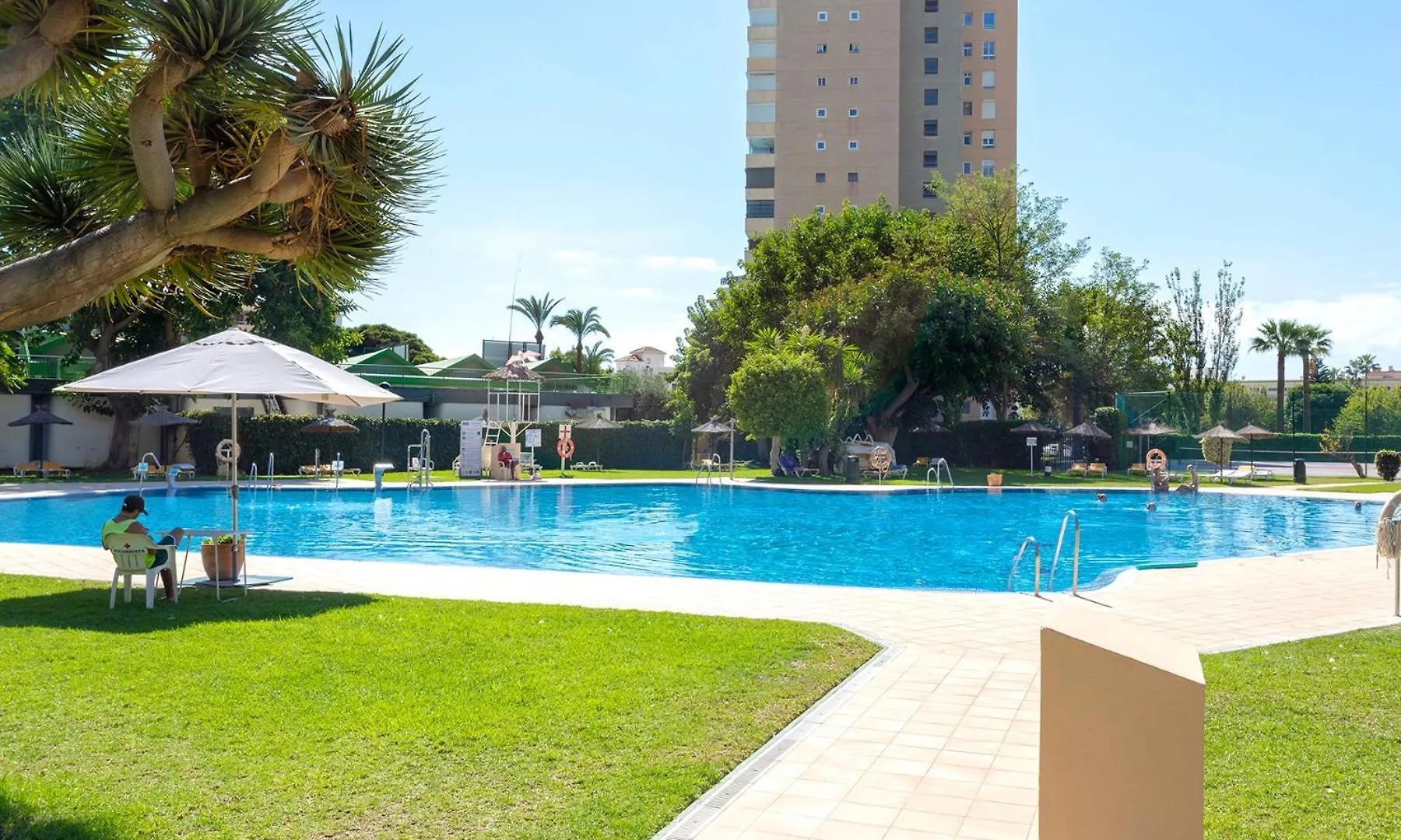 Playamar Flat In The Beach With Pool, Tennis And Paddle Court, Gardens Torremolinos Appartamento