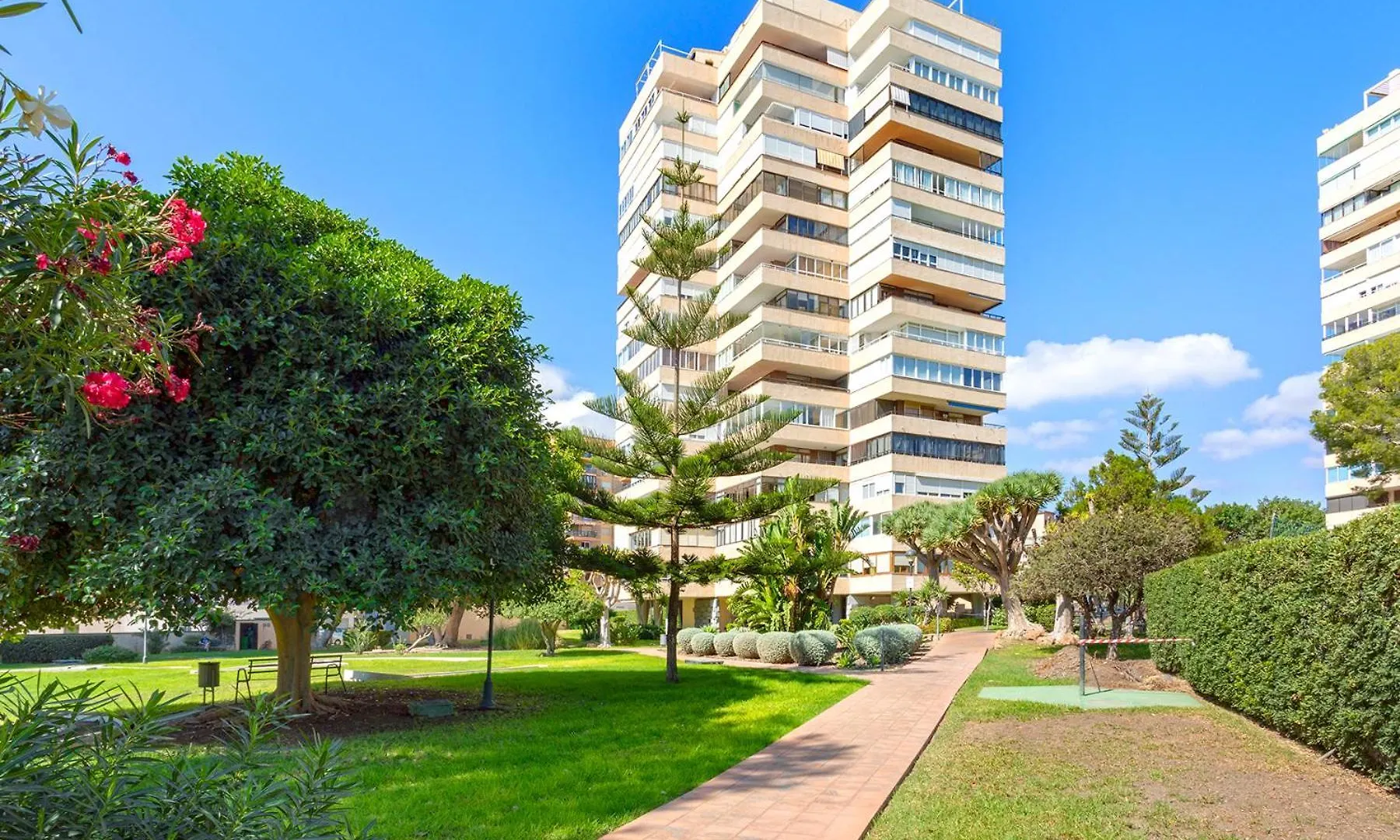 Apartment Playamar Flat In The Beach With Pool, Tennis And Paddle Court, Gardens Torremolinos Spain